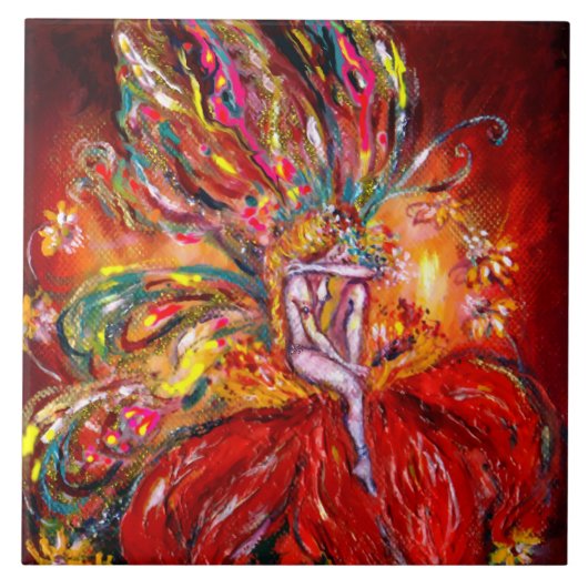 赤い妖精 タイル (正面)