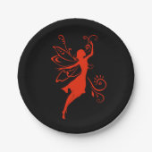 赤い妖精 ペーパープレート (正面)