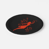赤い妖精 ペーパープレート (アングル)