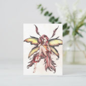 赤い妖精 ポストカード (スタンド正面)