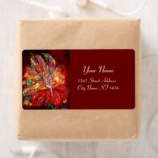 赤い妖精 ラベル (インサイチュ)