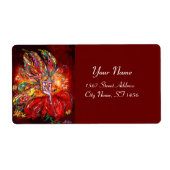 赤い妖精 ラベル (正面)