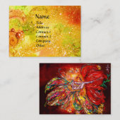 赤い妖精 名刺 (正面/裏面)