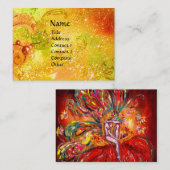 赤い妖精 名刺 (正面/裏面)