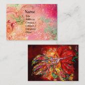 赤い妖精 名刺 (正面/裏面)