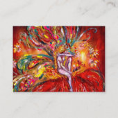 赤い妖精 名刺 (裏面)