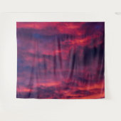 赤い威厳があるタペストリー タペストリー (正面(横))