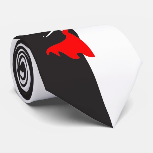 赤い婦人 ネクタイ (ロール)