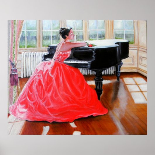 赤い婦人 ポスター (正面)