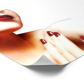 赤い婦人 ポスター (角)