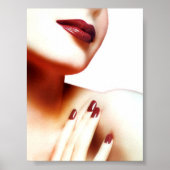 赤い婦人 ポスター (正面)