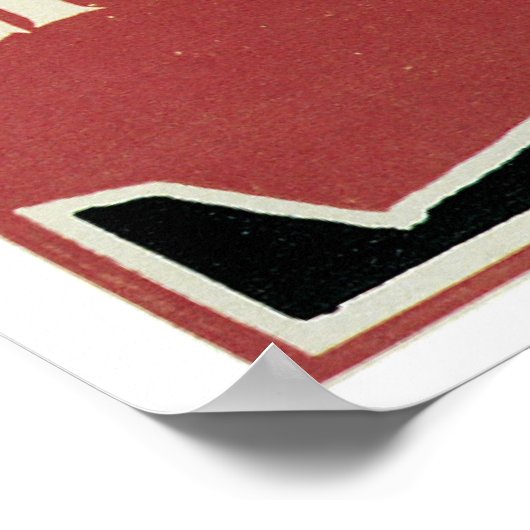 赤い婦人～Chapブック ポスター (角)