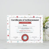 赤い子犬プログラムペット服従学校プリパピー (スタンド正面)