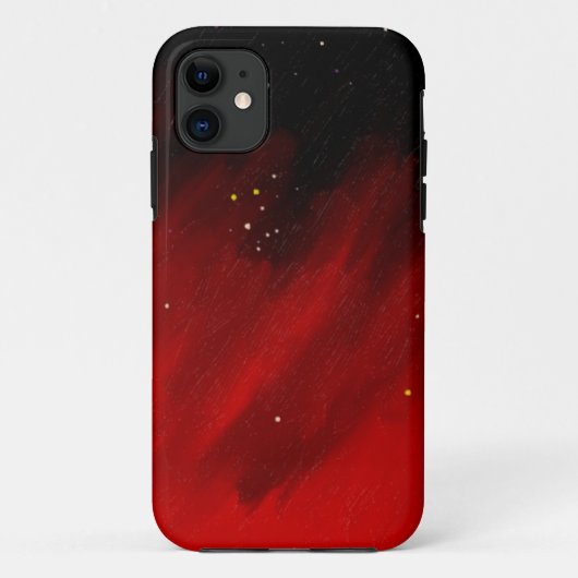 赤い宇宙の霧 Case-Mate iPhoneケース (裏面)