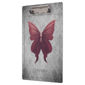 赤い宝石飾りトンボ クリップボード (左)