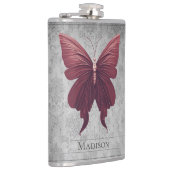 赤い宝石飾り蝶フラスコ フラスク (右)