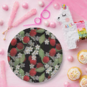 赤い実 ペーパープレート (パーティー)