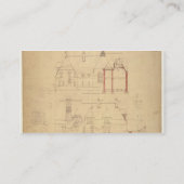 赤い家、Bexleyのヒースのための高度(ペンで書いて下さい 名刺 (裏面)