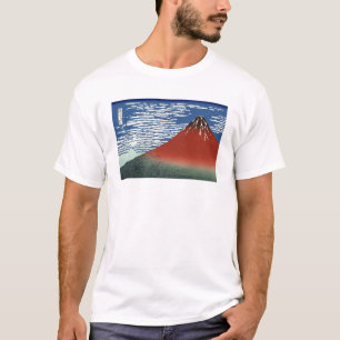 赤い富士山 Tシャツ
