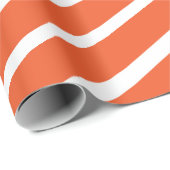 赤い対角ストライプフェスティバルプレゼント ラッピングペーパー (ロールコーナー)