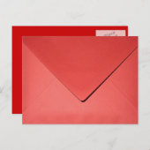 赤い封筒　オバマ大統領宛て ポストカード (正面/裏面)