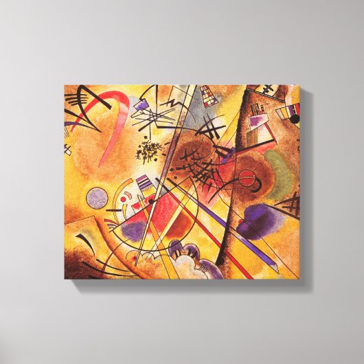 赤い小さな夢 キャンバスプリント (正面)