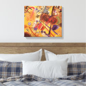 赤い小さな夢 キャンバスプリント (インサイチュ (寝室))