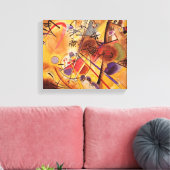 赤い小さな夢 キャンバスプリント (インサイチュ (リビング))