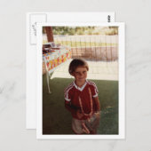 赤い小僧 ポストカード (正面/裏面)