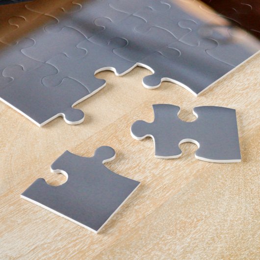 赤い尾を搭載する適用範囲が広いコンゴのアフリカ灰色のオウム ジグソーパズル (側面)