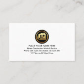 赤い屋根の上の手作り道具 名刺 (裏面)