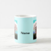 赤い屋根付き橋 コーヒーマグカップ (中央)