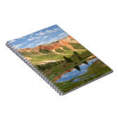 赤い山の反射 ノートブック (右側)