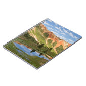 赤い山の反射 ノートブック (左側)