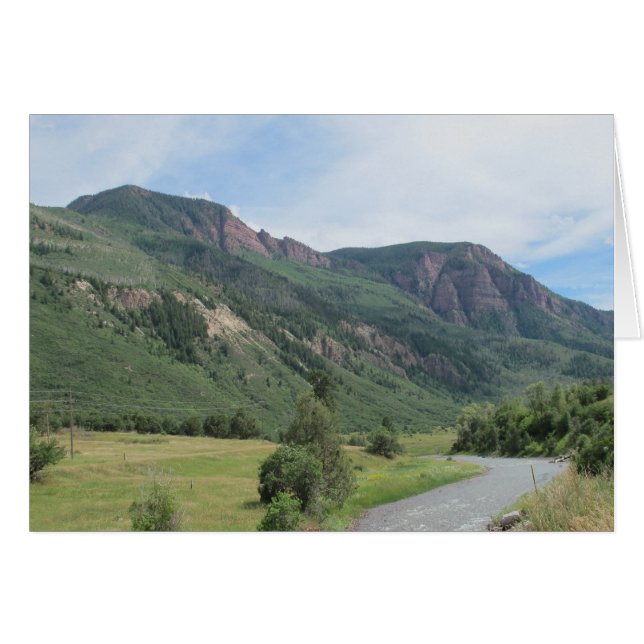 赤い山 (正面横)