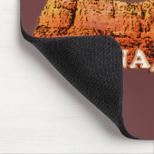 赤い岩があると嬉しい マウスパッド (コーナー)