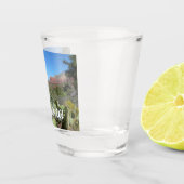 赤い岩とサボテンI ショットグラス (右)