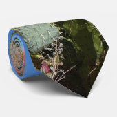 赤い岩とサボテンI ネクタイ (ロール)