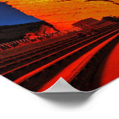 赤い岩の円形劇場 ポスター (角)