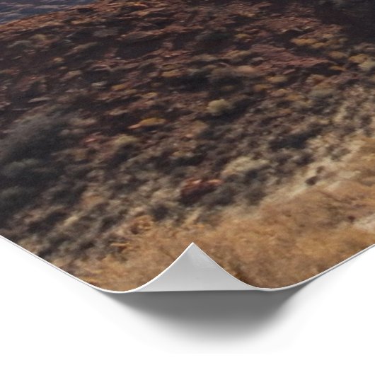 赤い崖 ポスター (角)