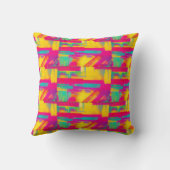 赤い川枕 クッション (裏面)