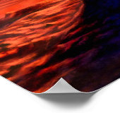 赤い巨太陽 ポスター (角)