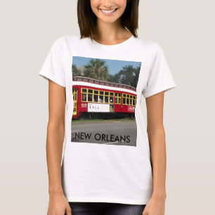 赤い市街電車 Tシャツ
