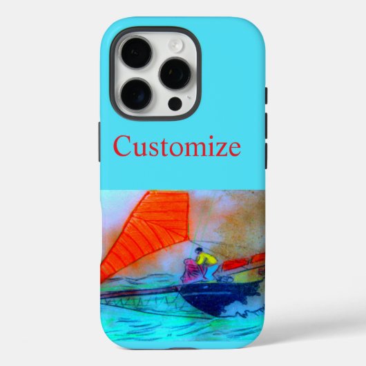 赤い帆のスクーナー iPhoneケース Case-Mate iPhoneケース (裏面)