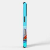 赤い帆のスクーナー iPhoneケース Case-Mate iPhoneケース (裏面 / 右)