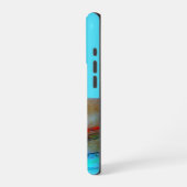 赤い帆のスクーナーiPhoneケース iPhoneケース (左側面)