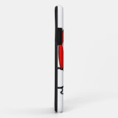 赤い帽子のサンタクロース Case-Mate iPhoneケース (裏面/右)