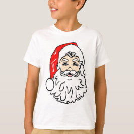 赤い帽子のサンタクロース Tシャツ