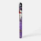 赤い帽子のテディベア iPhone 16ケース (左側面)