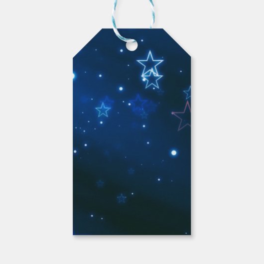 赤い帽子の愛らしい雪だるま ギフトタグ (裏面)